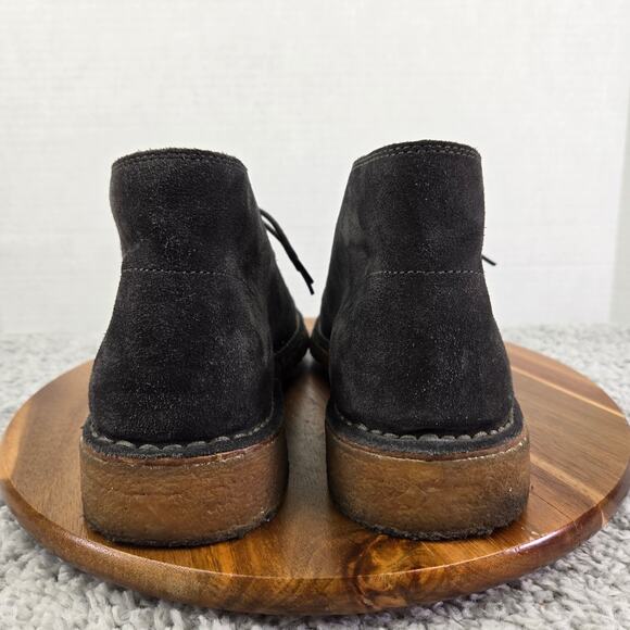 Polo Ralph Laruen Mens 9.5D King Bo Gray Suede Casual Crepe Sole Chukka Boot main image 10